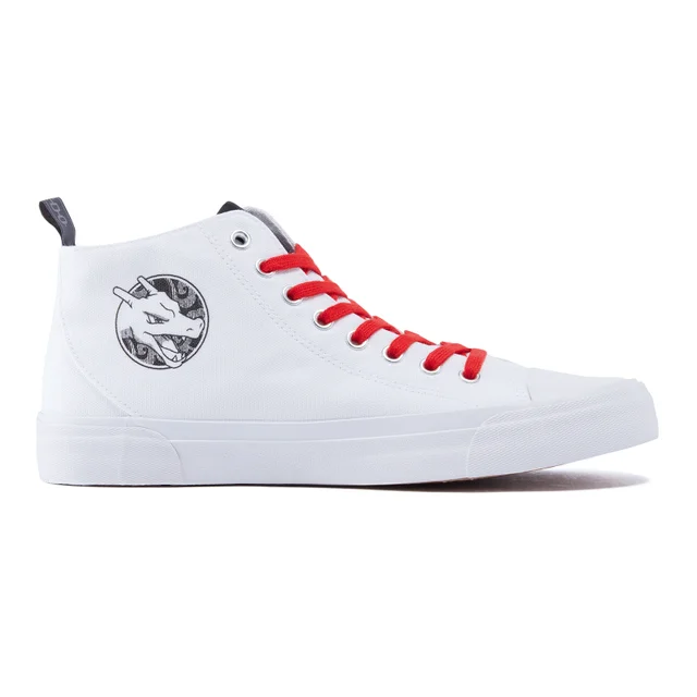 Pokémon Charizard Flame High Top - White