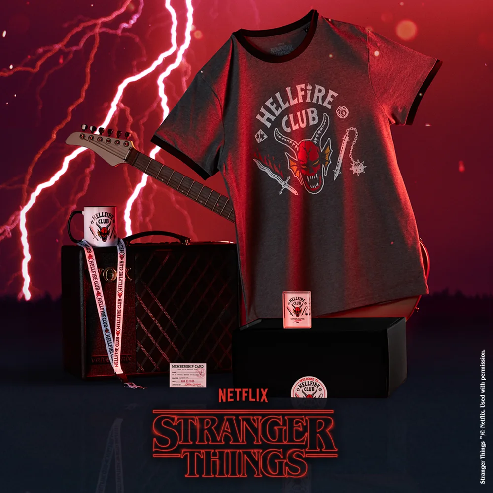 Stranger Things Hellfire Club Exclusive Membership Box - XL Afbeelding 1