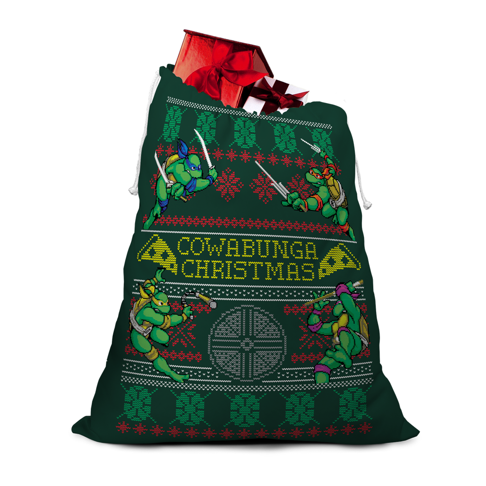 Teenage Mutant Ninja Turtles Cowabunga Christmas Santa Sack Afbeelding 1