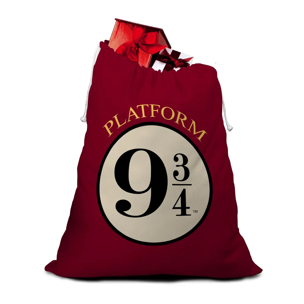 Harry Potter Platform 9 3/4 Christmas Santa Sack Afbeelding 1