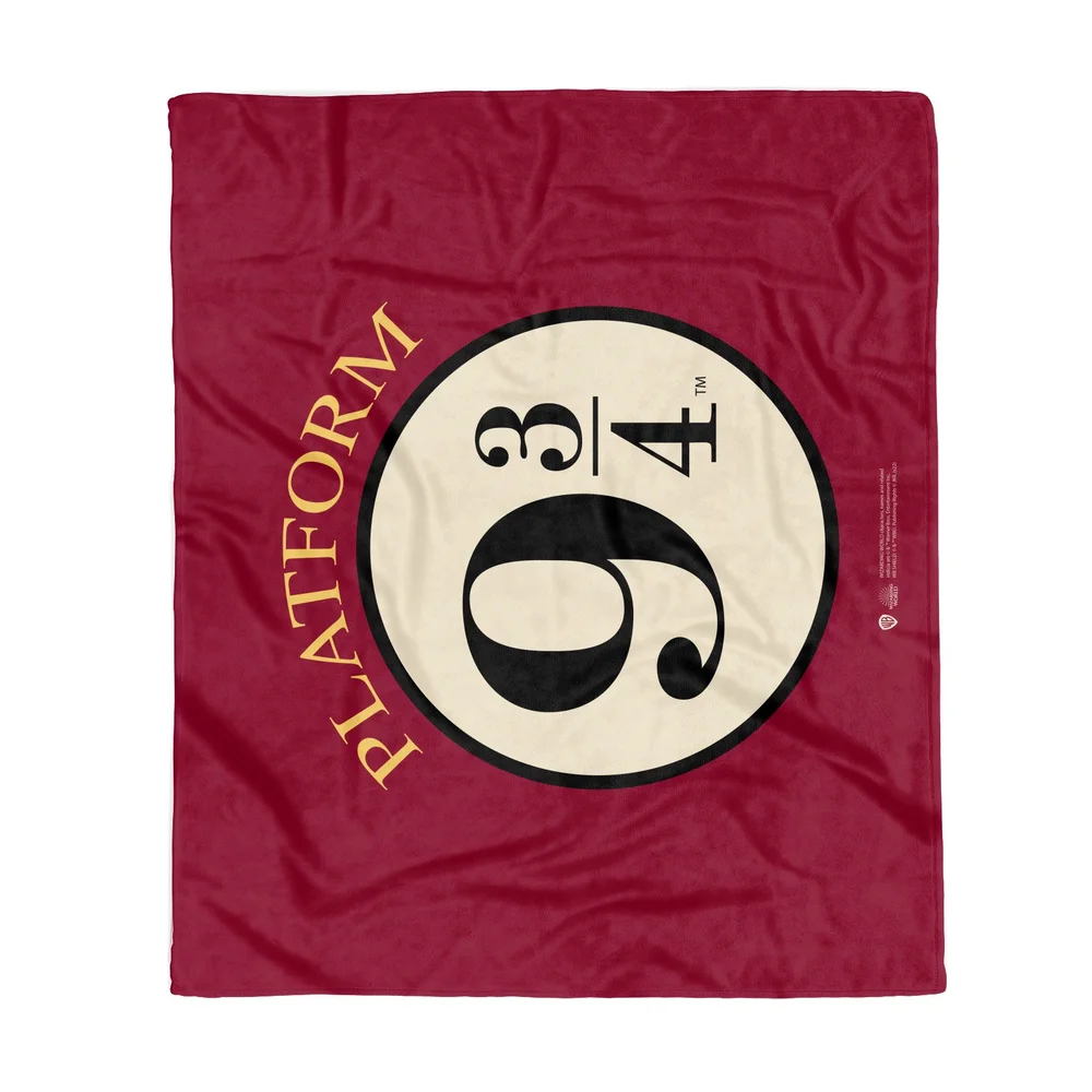 Harry Potter Platform 9 3/4 Fleece Blanket - M Afbeelding 1