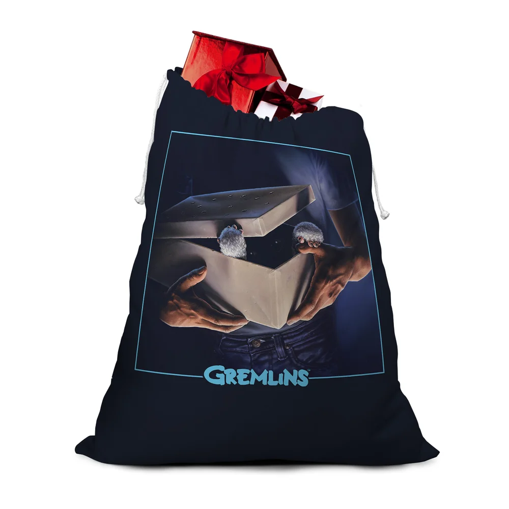 Gremlins Movie Poster Christmas Santa Sack Afbeelding 1