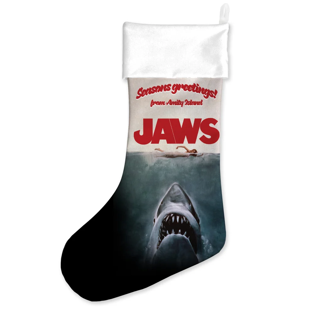 Jaws Seasons Greeting From Amity Island Christmas Stocking Afbeelding 1