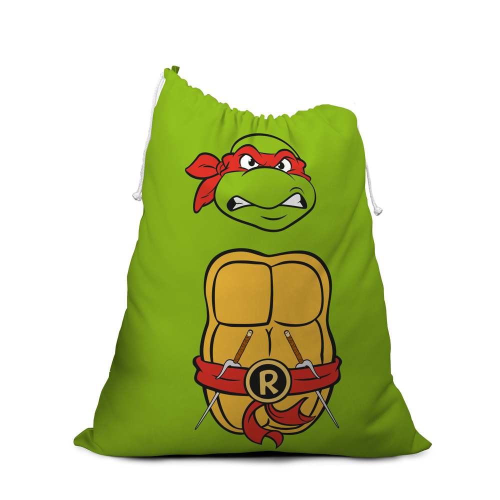Teenage Mutant Ninja Turtles Raphael Christmas Santa Sack Afbeelding 1