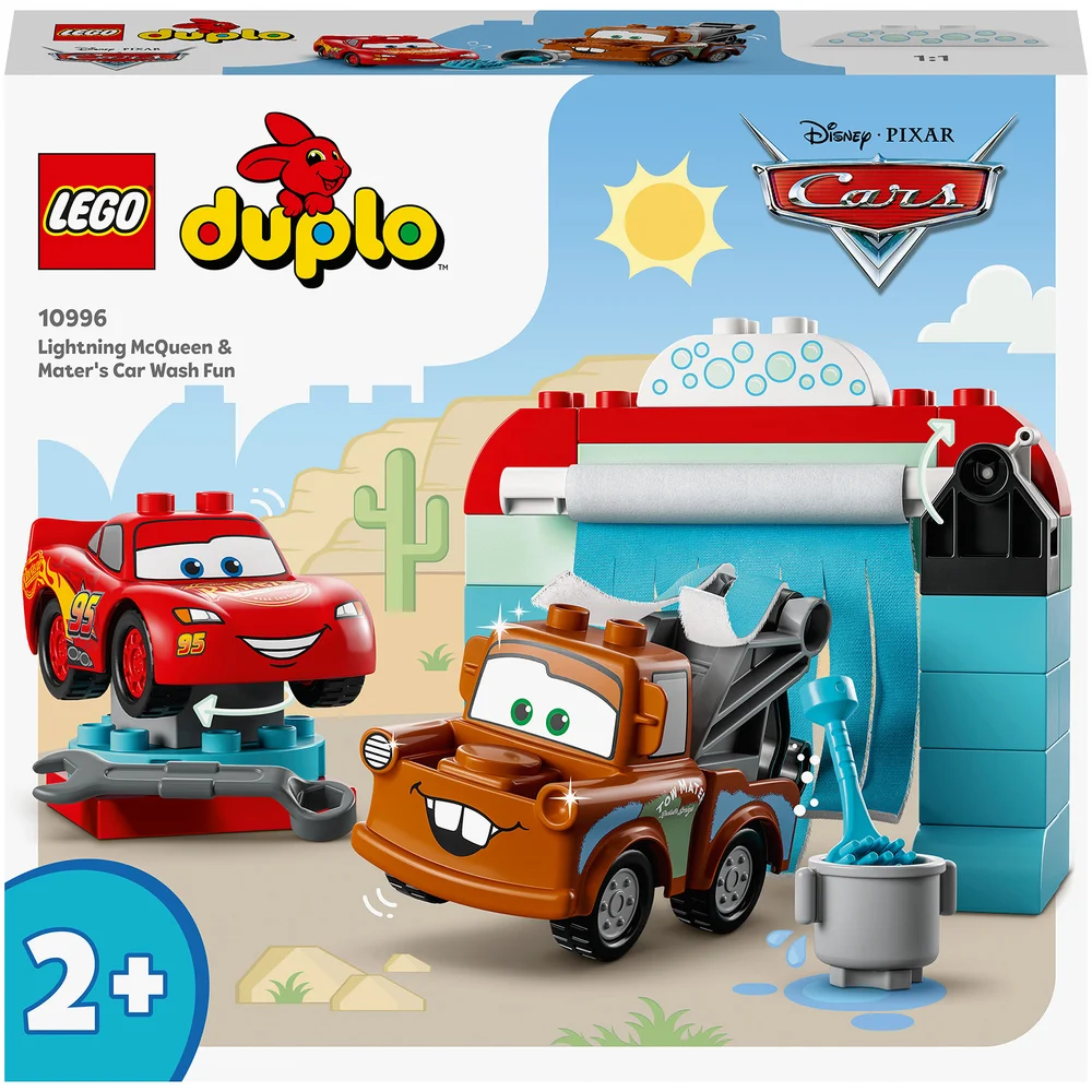 LEGO DUPLO: Disney Lightning McQueen & Mater's Car Wash Fun (10996) Afbeelding 1