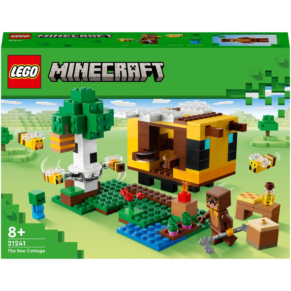 LEGO Minecraft: The Bee Cottage Toy House with Animals (21241) Afbeelding 1