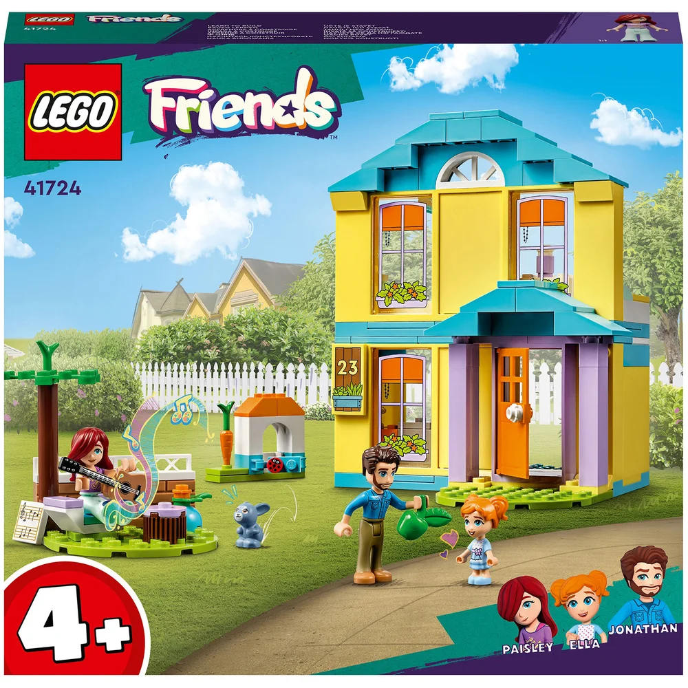 LEGO Friends: Paisley's House 4+ Set with Mini-Dolls (41724) Afbeelding 1