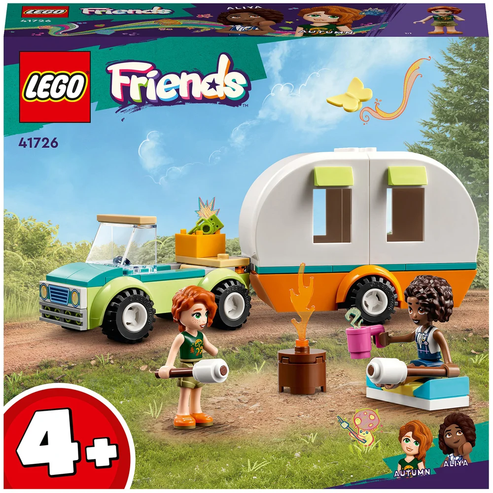LEGO Friends: Holiday Camping Trip Camper Van Toy Set (41726) Afbeelding 1