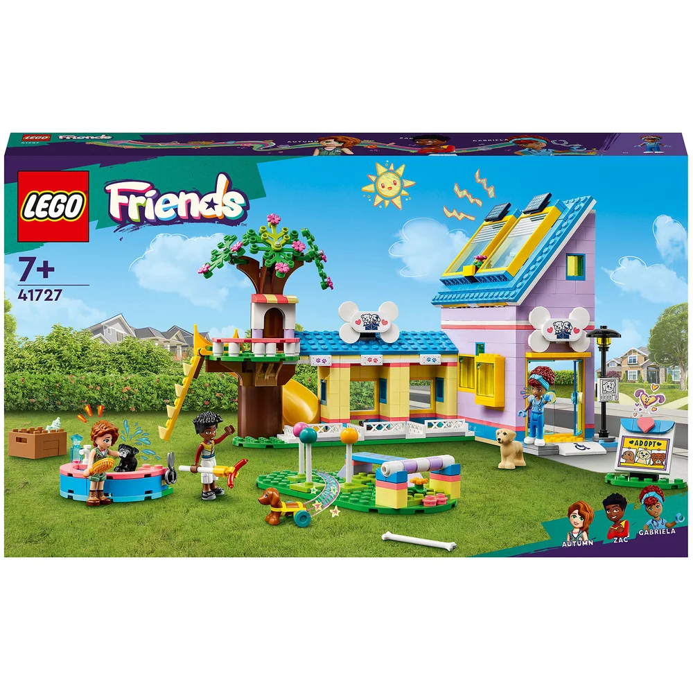 LEGO Friends: Dog Rescue Centre Pet Animal Vet Playset (41727) Afbeelding 1