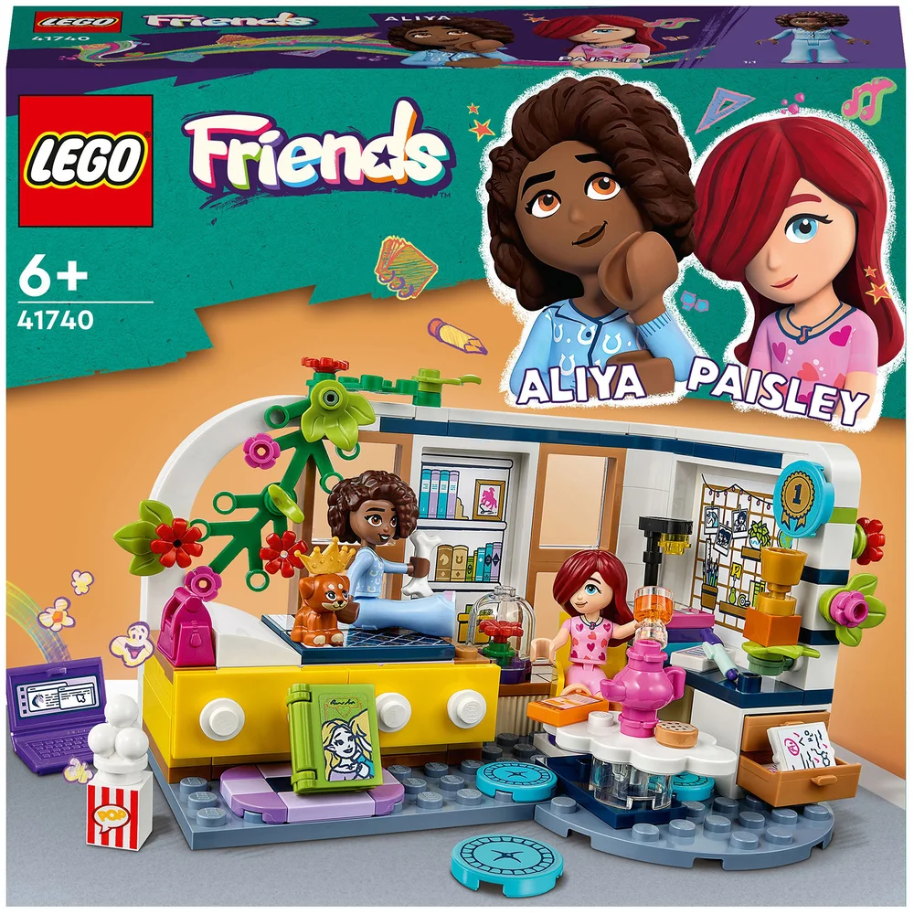LEGO Friends: Aliya's Room Mini-Doll Sleepover Toy (41740) Afbeelding 1