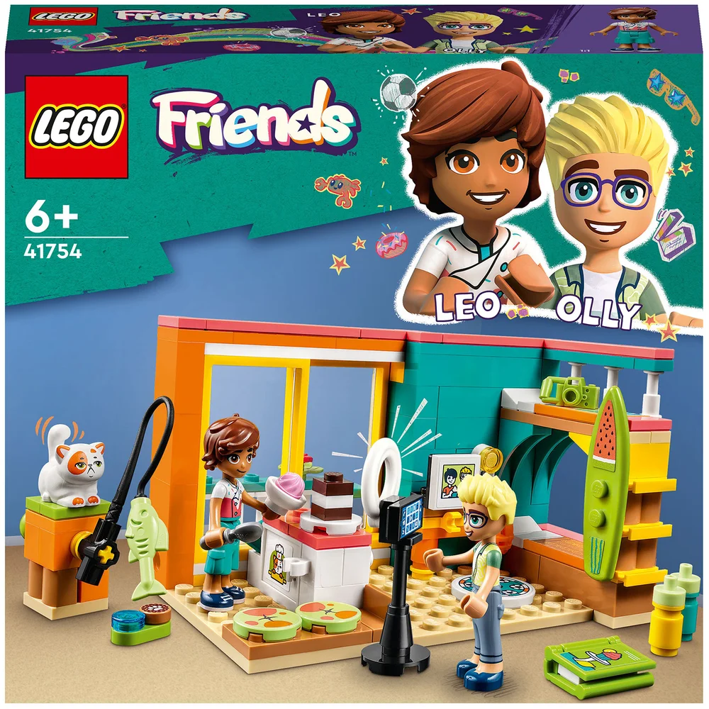 LEGO Friends: Leo's Room Baking Themed Playset with Pet (41754) Afbeelding 1