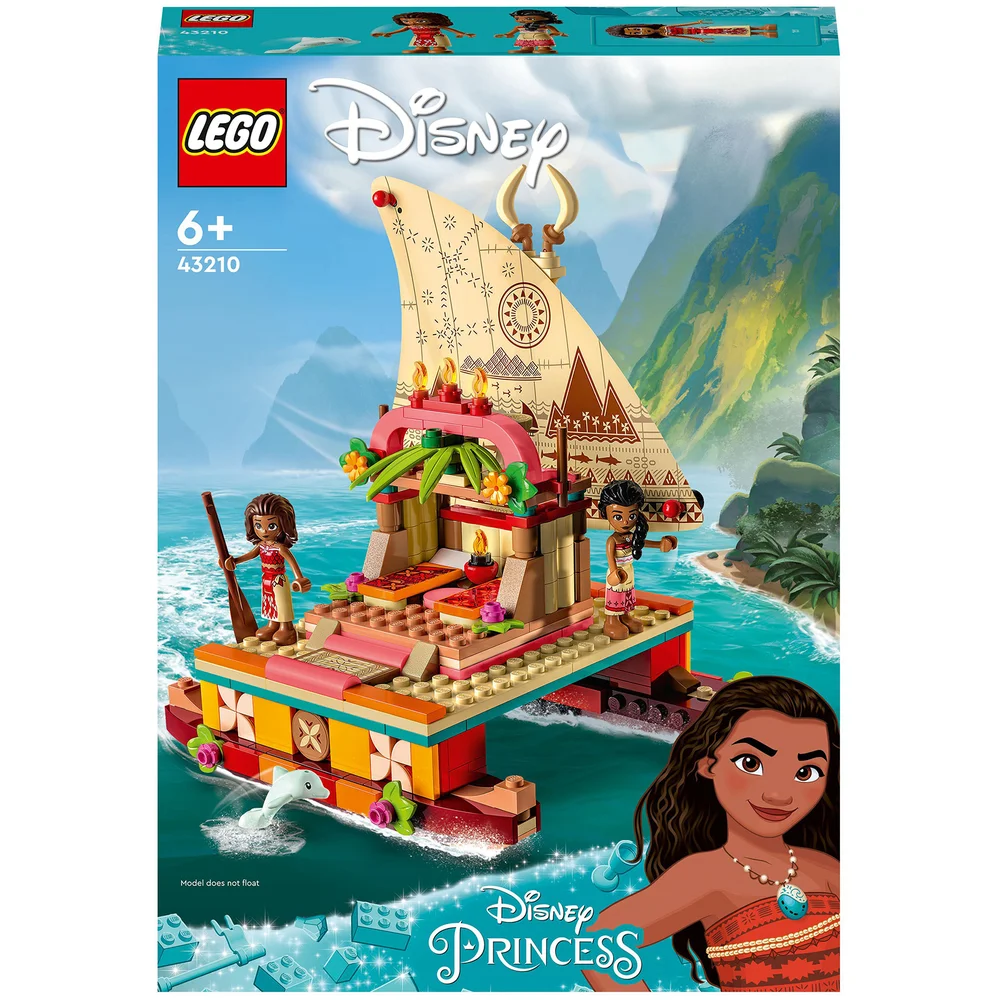 LEGO Disney Princess: Moana's Wayfinding Boat Toy (43210) Afbeelding 1