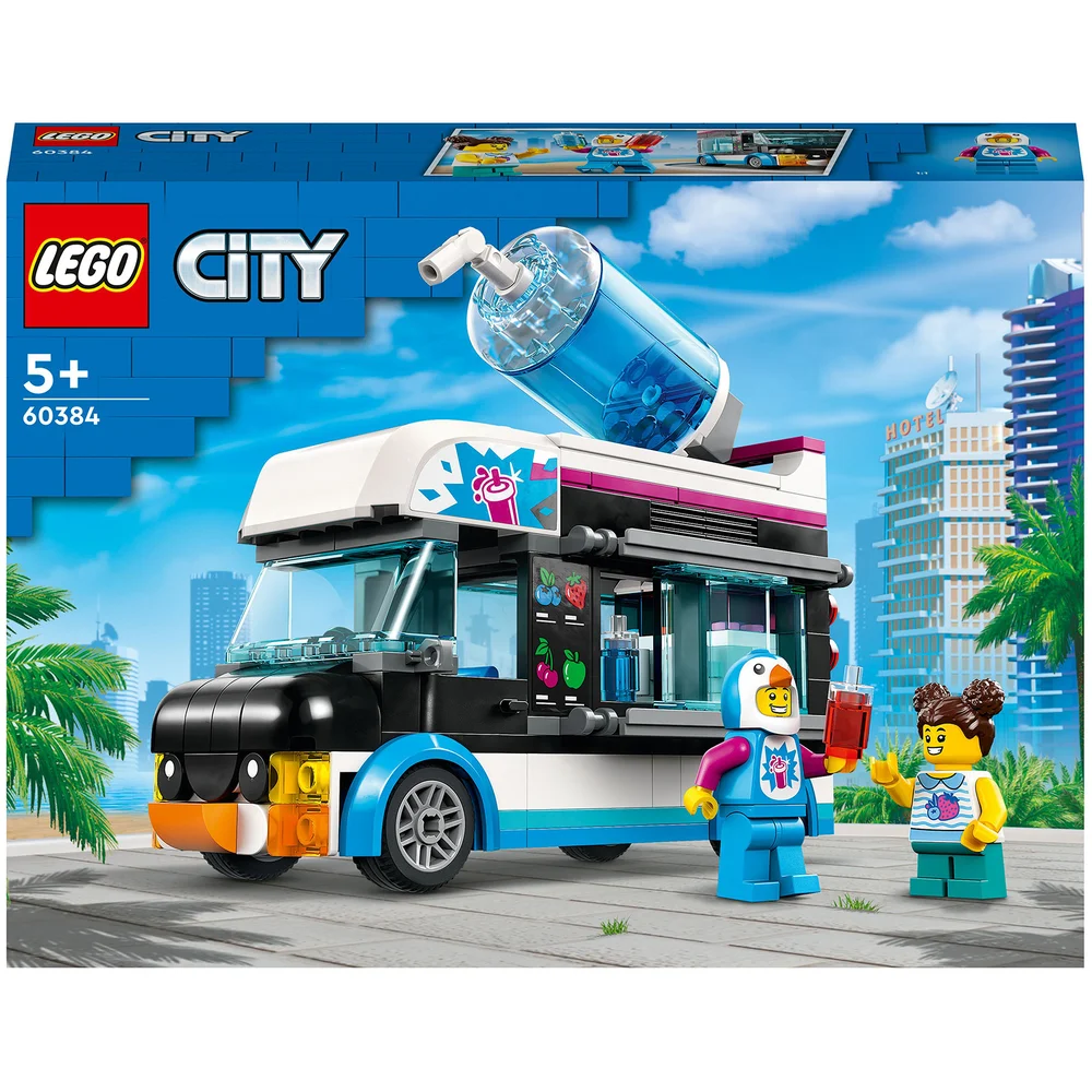 LEGO City: Great Vehicles Penguin Slushy Van Truck Toy (60384) Afbeelding 1