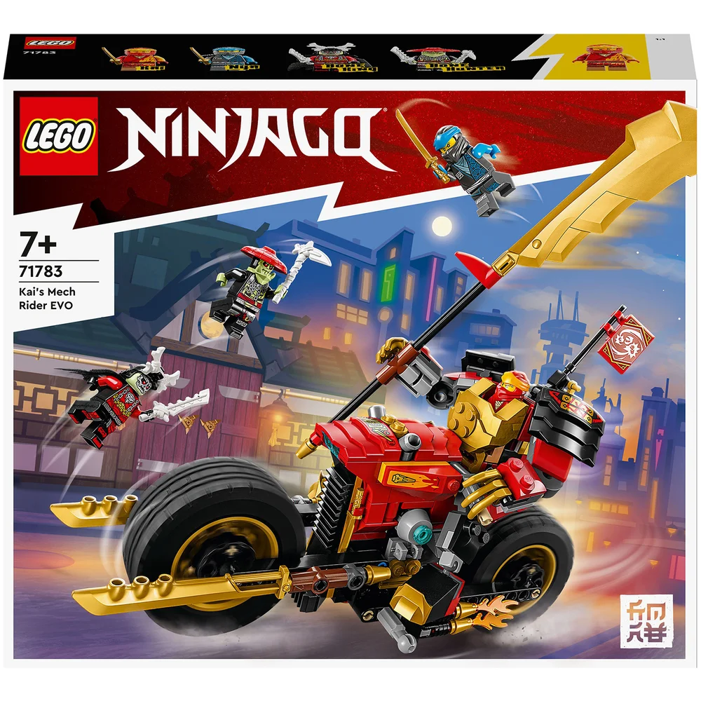 LEGO NINJAGO: Kai’s Mech Rider EVO Action Figure Toy (71783) Afbeelding 1