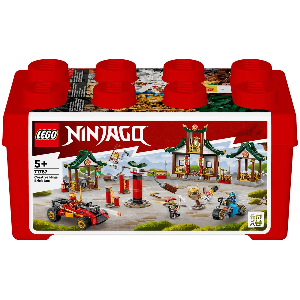 LEGO NINJAGO: Creative Ninja Brick Box Construction Set (71787) Afbeelding 1