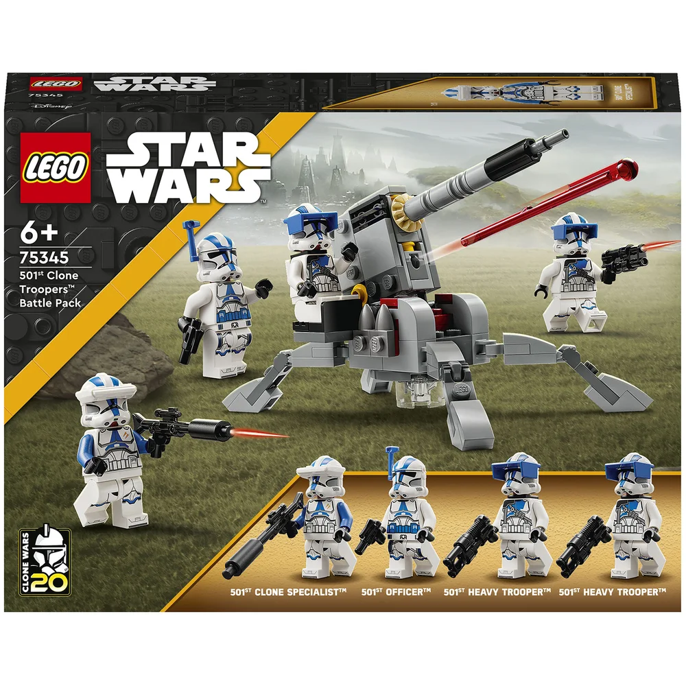LEGO Star Wars 501st Clone Troopers Battle Pack Set (75345) Afbeelding 1