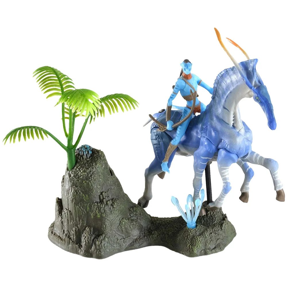 McFarlane Disney Avatar World Of Pandora Tsu'tey & Direhorse Action Figure Afbeelding 1