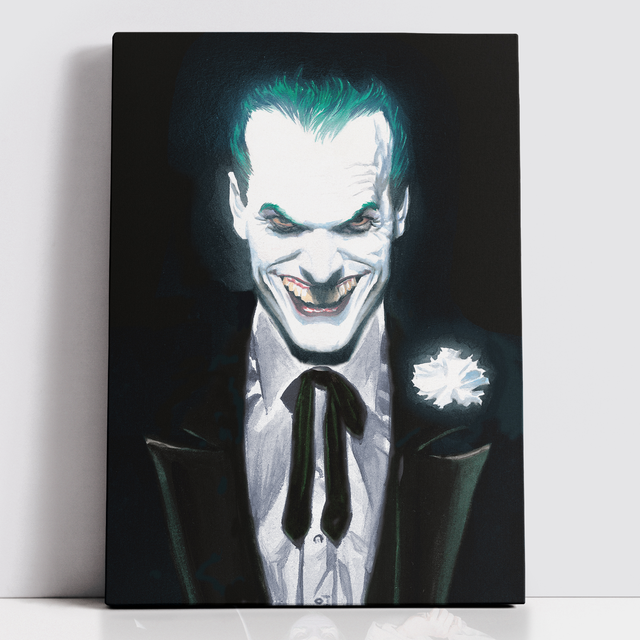 Decorsome x Batman Alex Ross - The Joker Rectangular Canvas