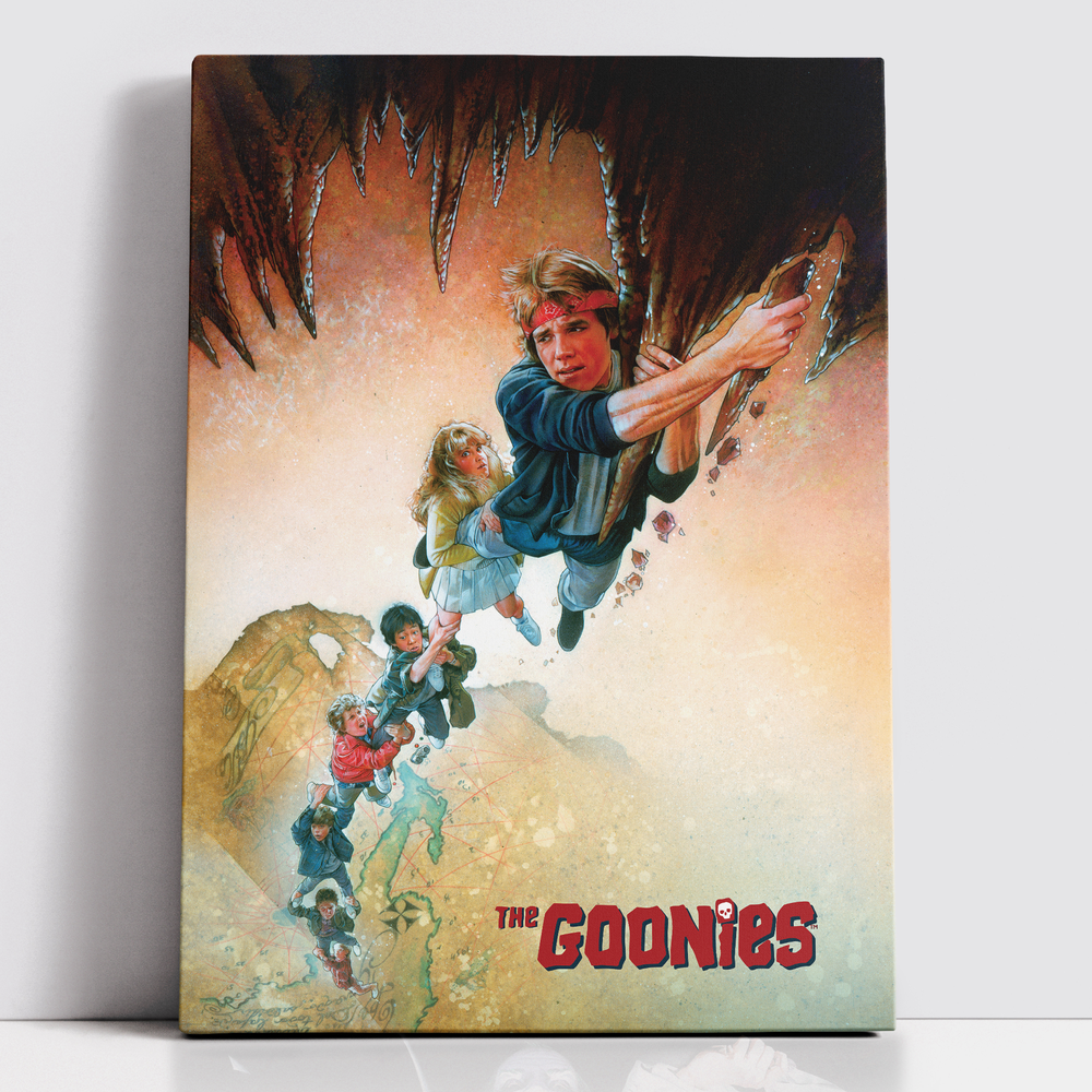 Decorsome x The Goonies Artwork Rectangular Canvas - 12x18 inch Afbeelding 1