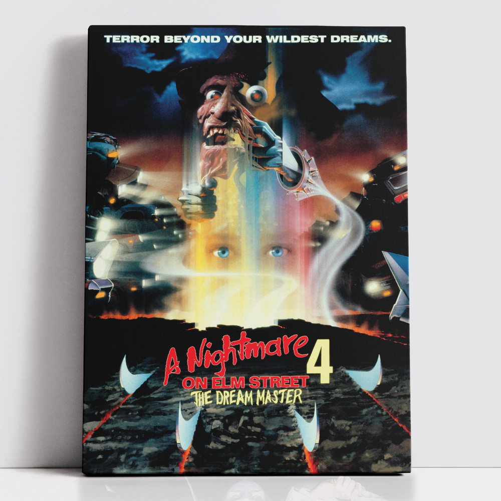 Decorsome x A Nightmare On Elm Street Dream Master Rectangular Canvas - 12x18 inch Afbeelding 1