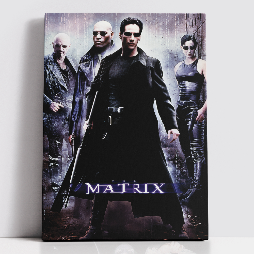 Decorsome x Matrix Classic Poster Rectangular Canvas - 12x18 inch Afbeelding 1