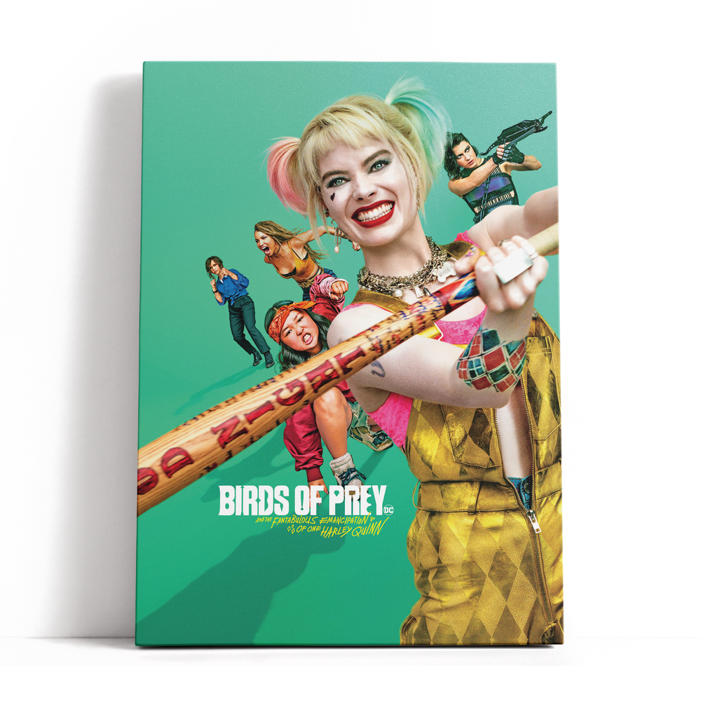 Decorsome x Birds Of Prey Bat Rectangular Canvas - 12x18 inch Afbeelding 1