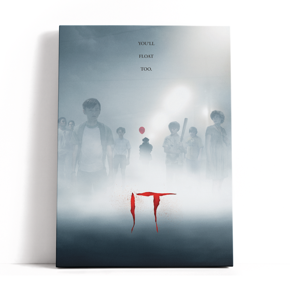 Decorsome x IT Chapter 1 (2017) It Chapter One Children Rectangular Canvas - 12x18 inch Afbeelding 1