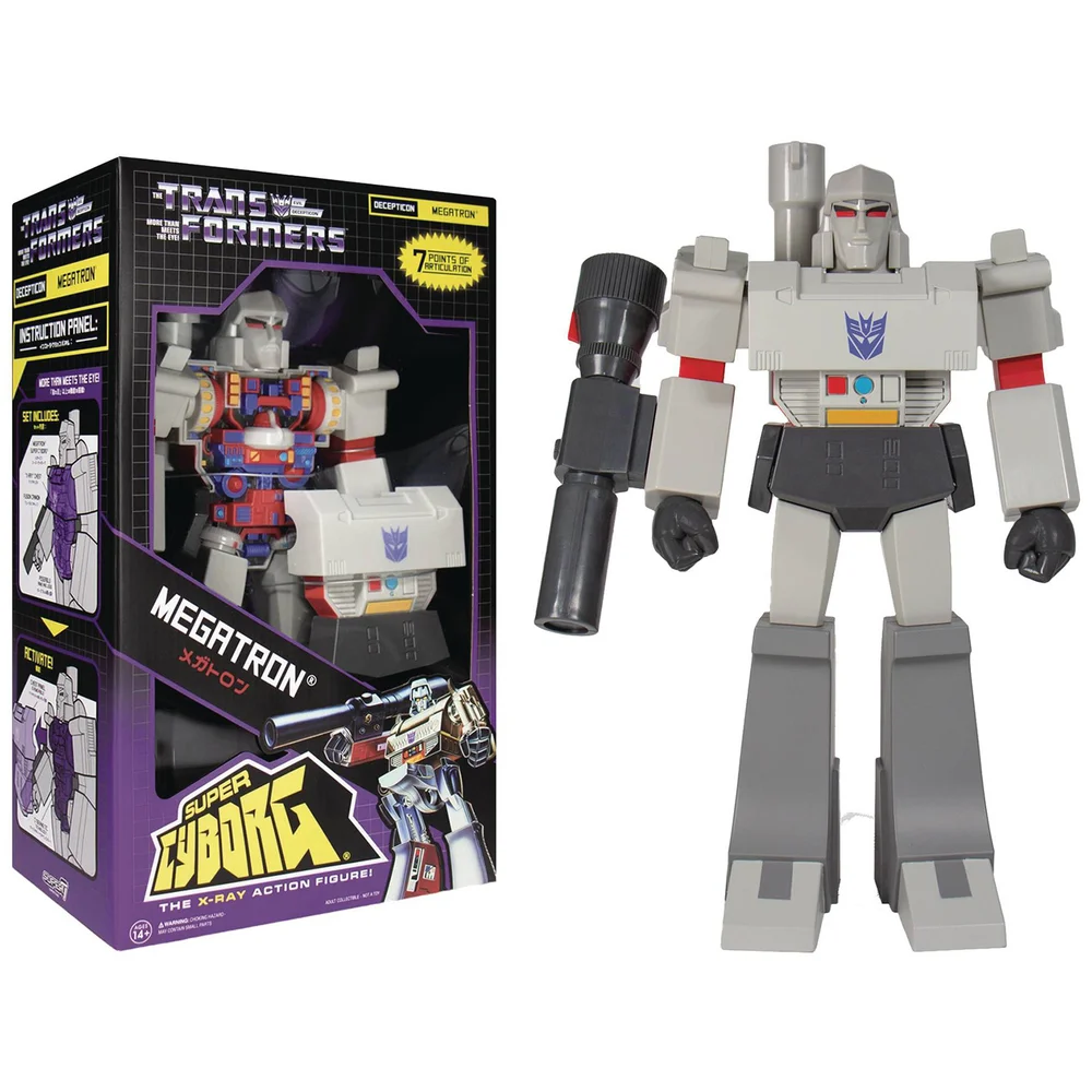 Super7 Transformers Super Cyborg - Megatron (Full Colour) Afbeelding 1