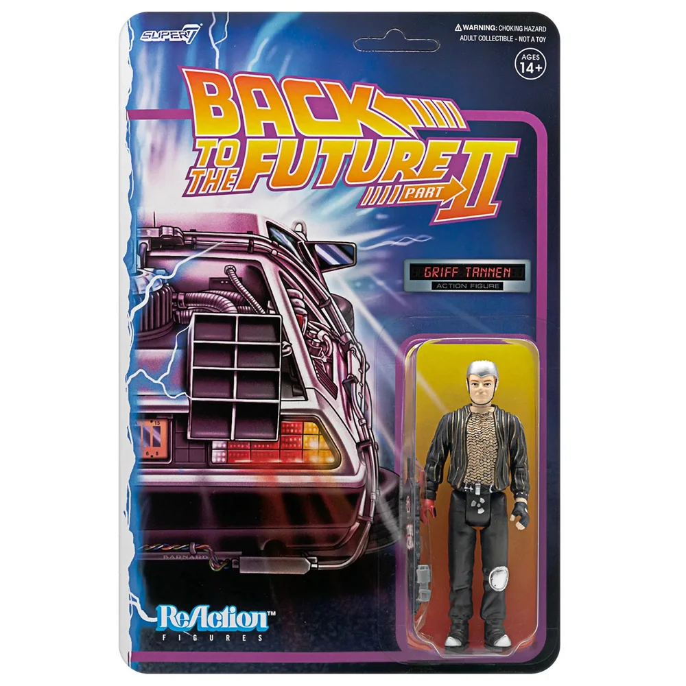 Super7 Back To The Future Part II ReAction Figure - Griff Tannen Afbeelding 1