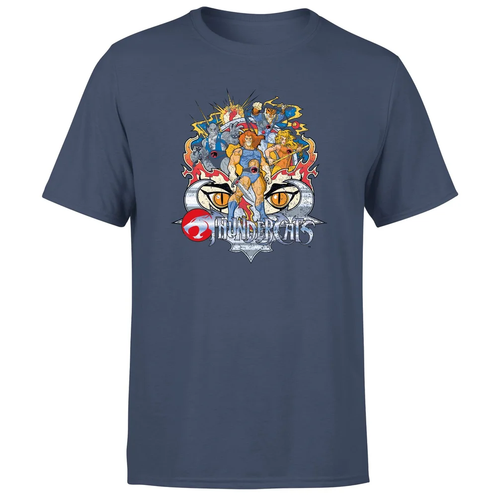 Thundercats Team Unisex T-Shirt - Navy - S Afbeelding 1