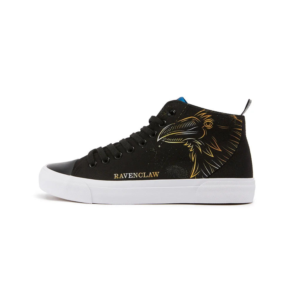 Akedo x Harry Potter Houses Ravenclaw High Top - Black - UK 3 / EU 35.5 / US Men's 3.5 / Women's 5 Afbeelding 1