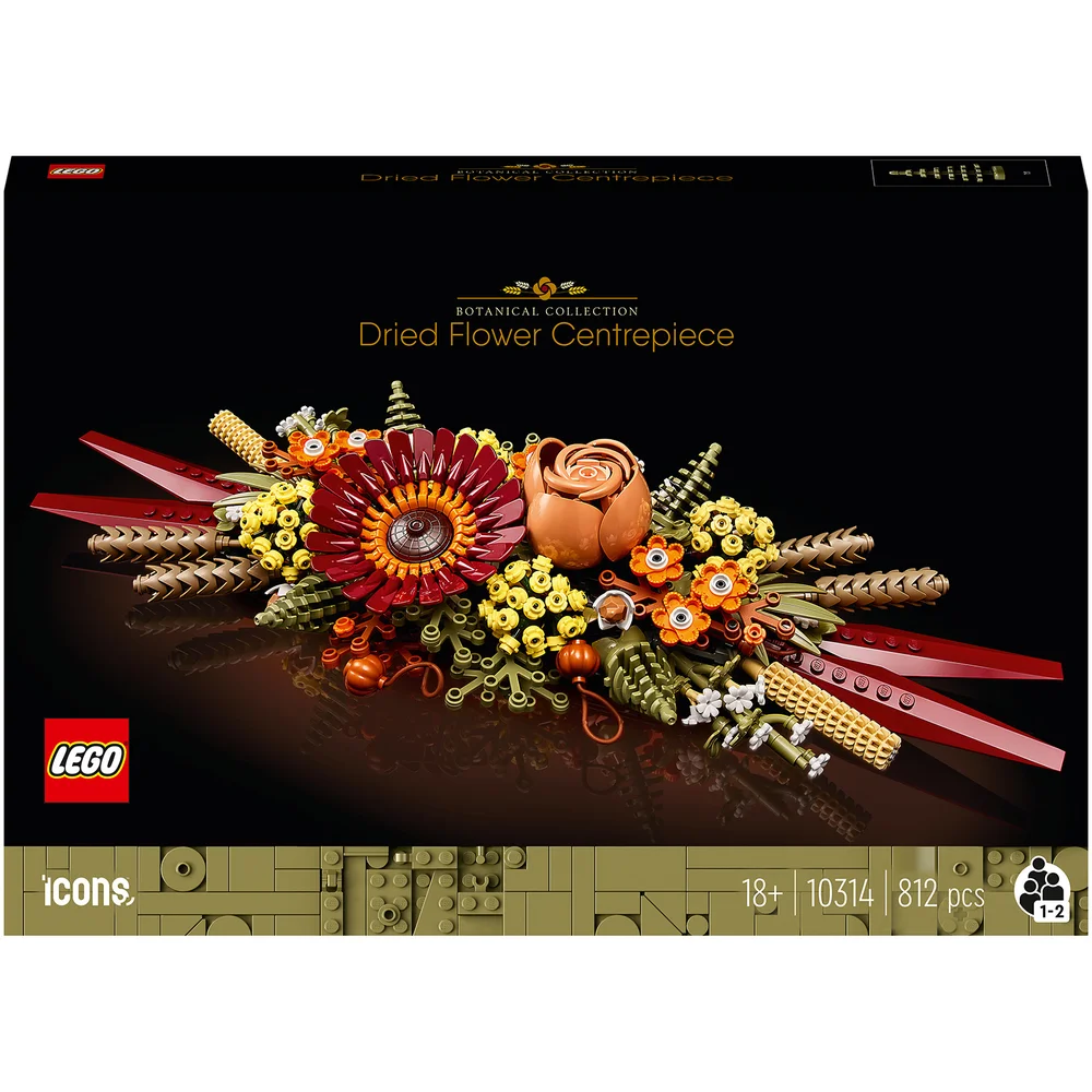 LEGO Icons Dried Flower Centrepiece Set for Adults 10314 Afbeelding 1