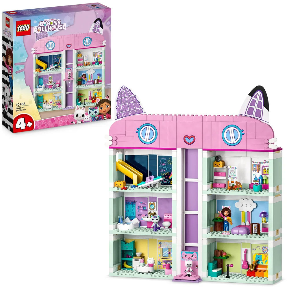 LEGO Gabby's Dollhouse Toy Playset + Figures 10788 Afbeelding 1