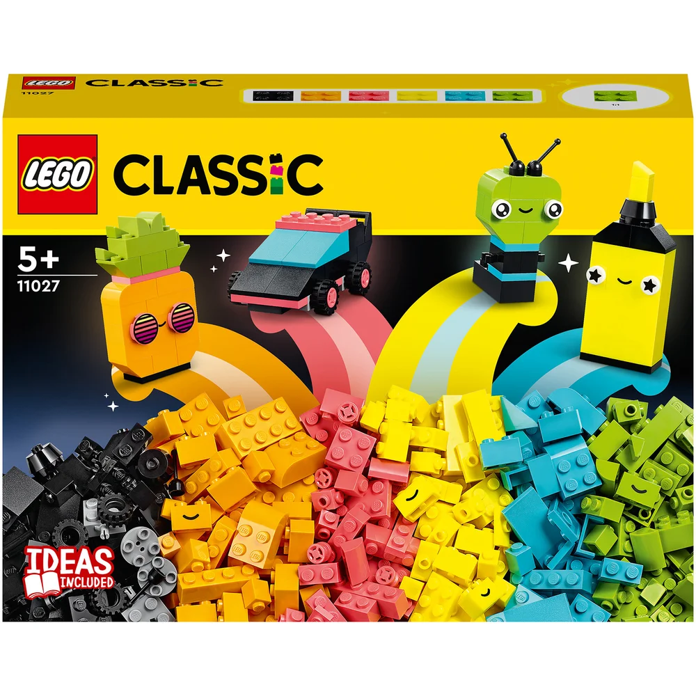 LEGO Classic: Creative Neon Fun (11027) Afbeelding 1
