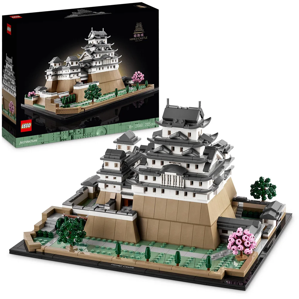LEGO Architecture Himeji Castle Model Adults Set 21060 Afbeelding 1