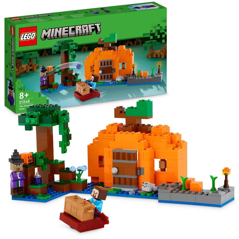 LEGO Minecraft The Pumpkin Farm Building Toy 21248 Afbeelding 1