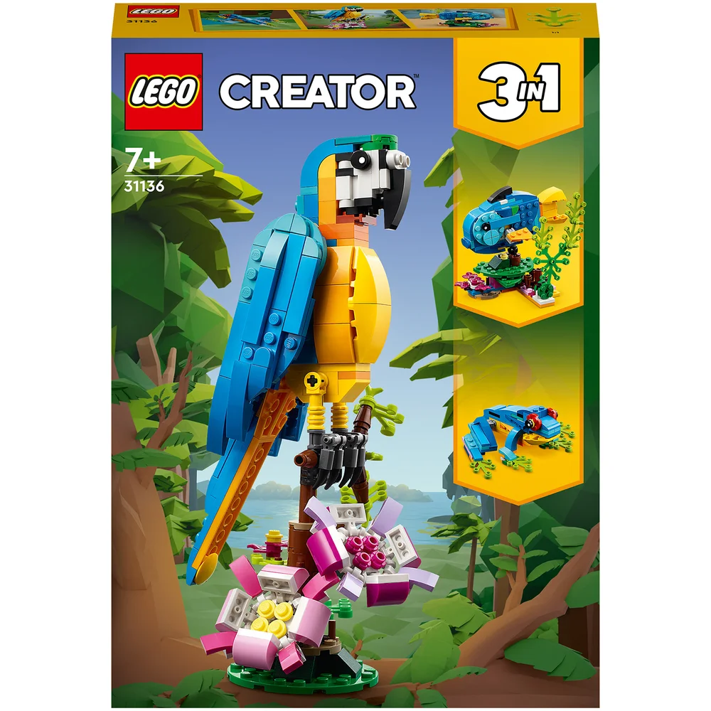 LEGO Creator: Exotic Parrot (31136) Afbeelding 1