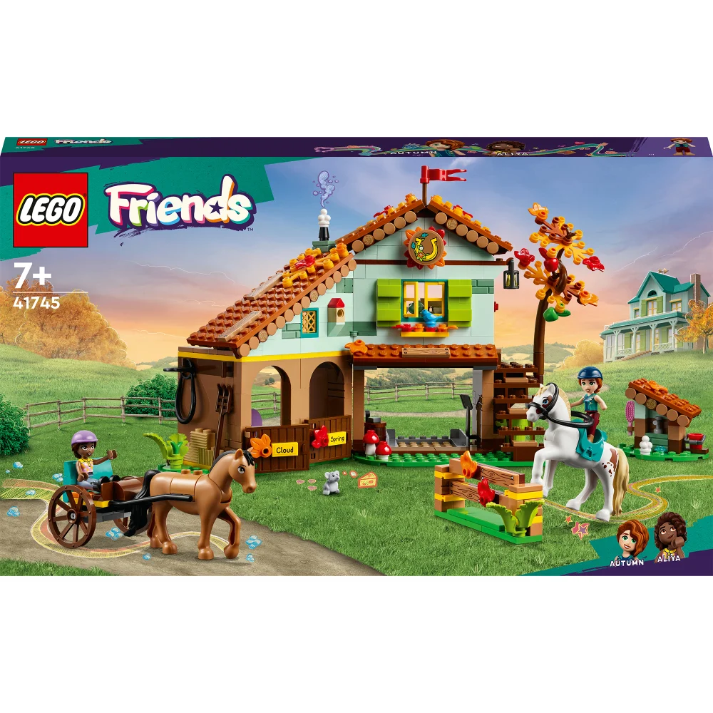 LEGO Friends: Autumn's Horse Stable with 2 Toy Horses (41745) Afbeelding 1