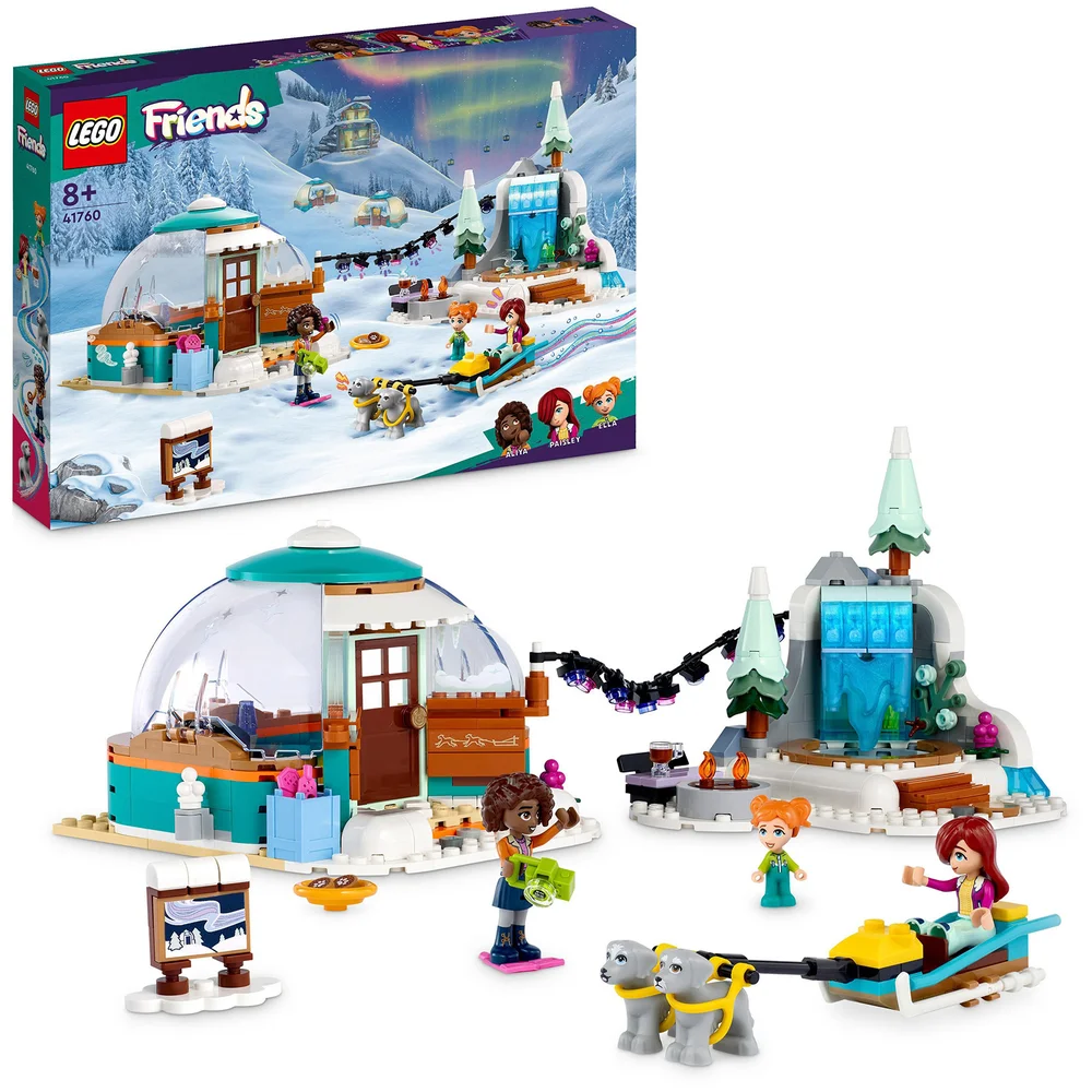 LEGO Friends Igloo Holiday Adventure Playset 41760 Afbeelding 1