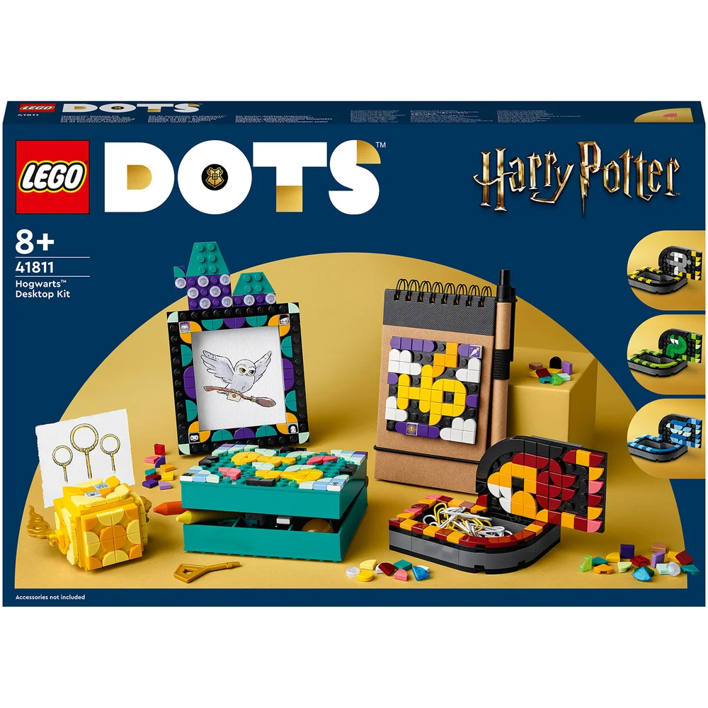 LEGO DOTS: Hogwarts™ Desktop Kit (41811) Afbeelding 1