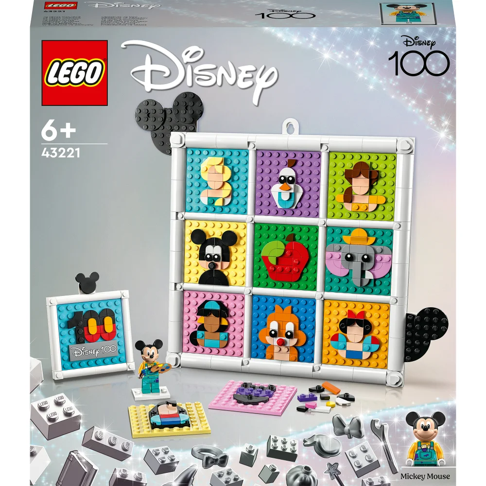 LEGO Disney 100 Years of Disney Animation Icons Crafts (43221) Afbeelding 1
