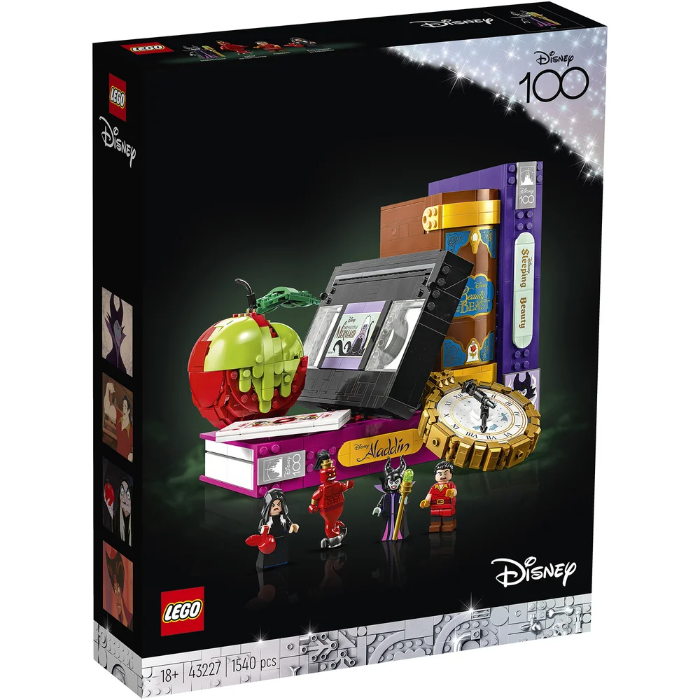 LEGO Disney Villain Icons Nostalgia Set for Adults (43227) Afbeelding 1