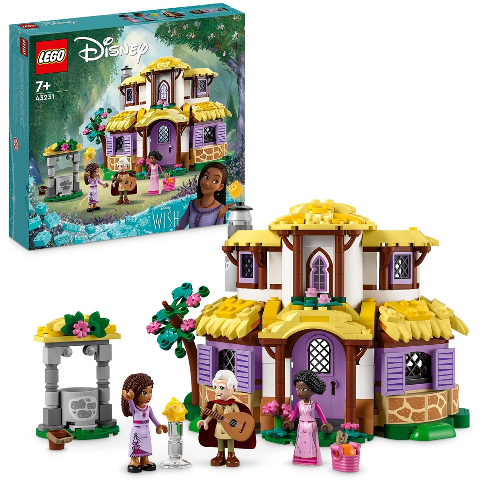 LEGO Disney Wish Asha's Cottage Dollshouse Set 43231 Afbeelding 1