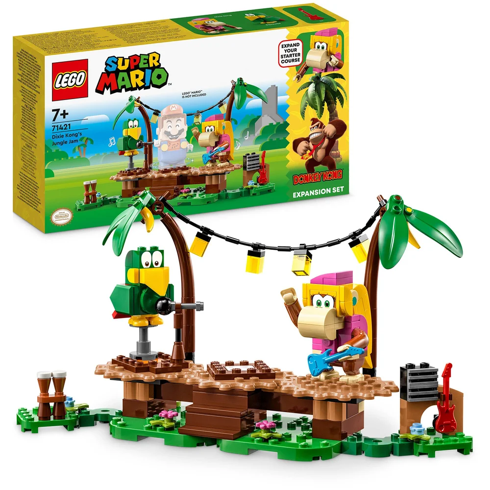 LEGO Super Mario Dixie Kong's Jungle Jam Expansion Set 71421 Afbeelding 1