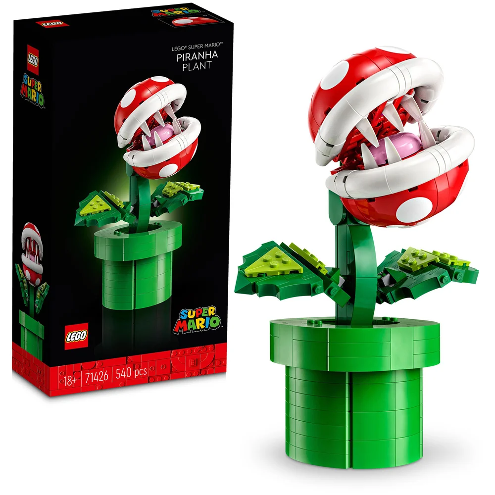 LEGO Super Mario Piranha Plant Figure Set for Adults 71426 Afbeelding 1