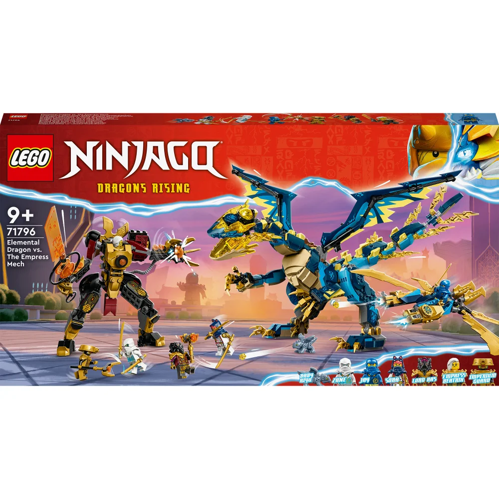 LEGO NINJAGO: Elemental Dragon vs. The Empress Mech Set (71796) Afbeelding 1