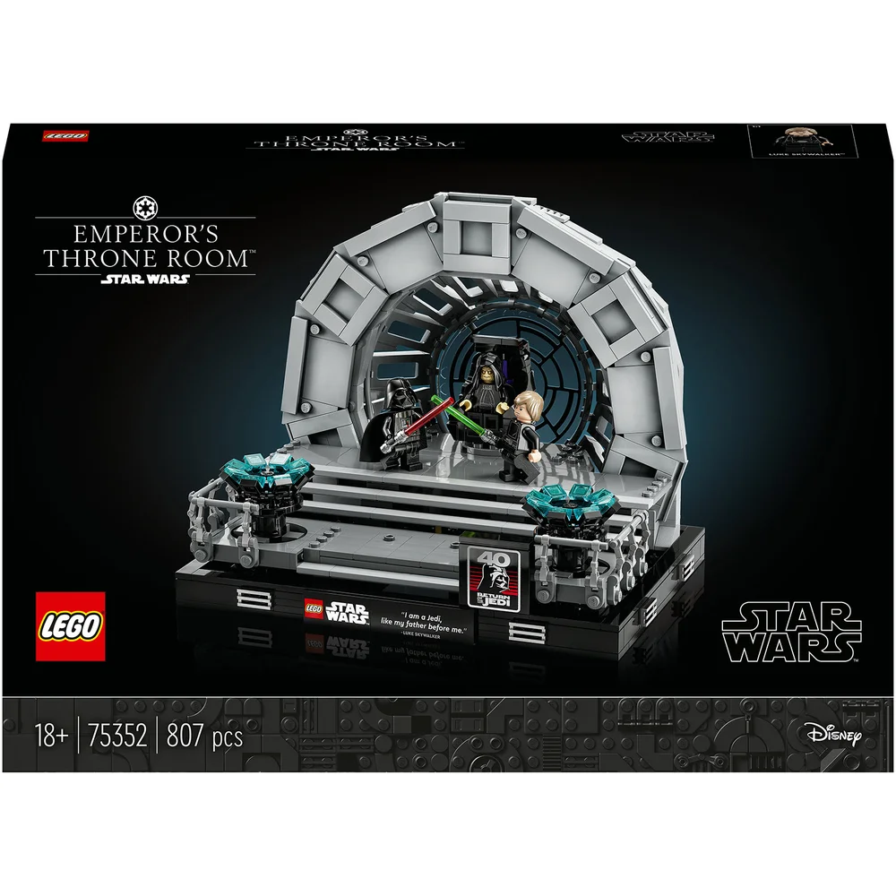LEGO Star Wars: Emperor's Throne Room Buildable set (75352) Afbeelding 1