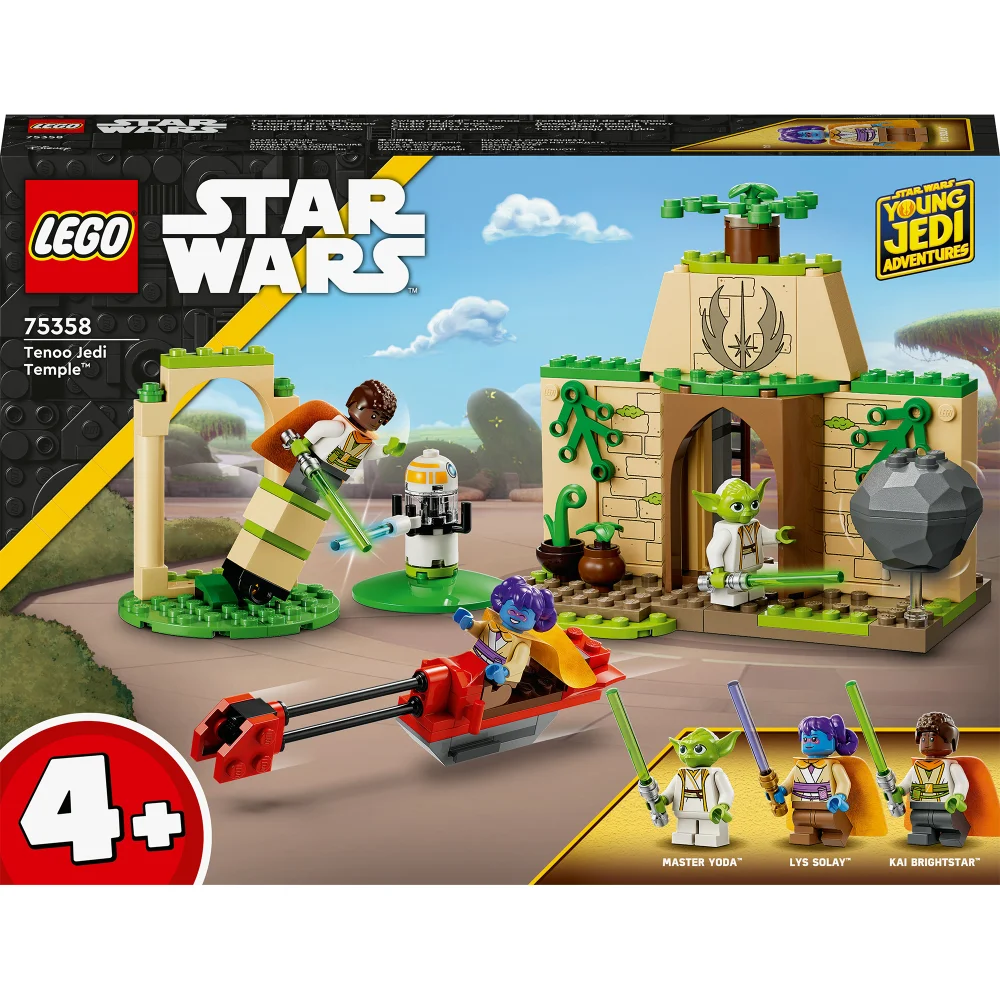 LEGO Star Wars: Tenoo Jedi Temple 4+ Set with Yoda (75358) Afbeelding 1