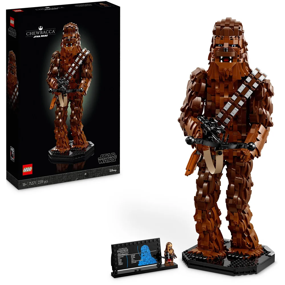 LEGO Star Wars Chewbacca Figure Set for Adults 75371 Afbeelding 1