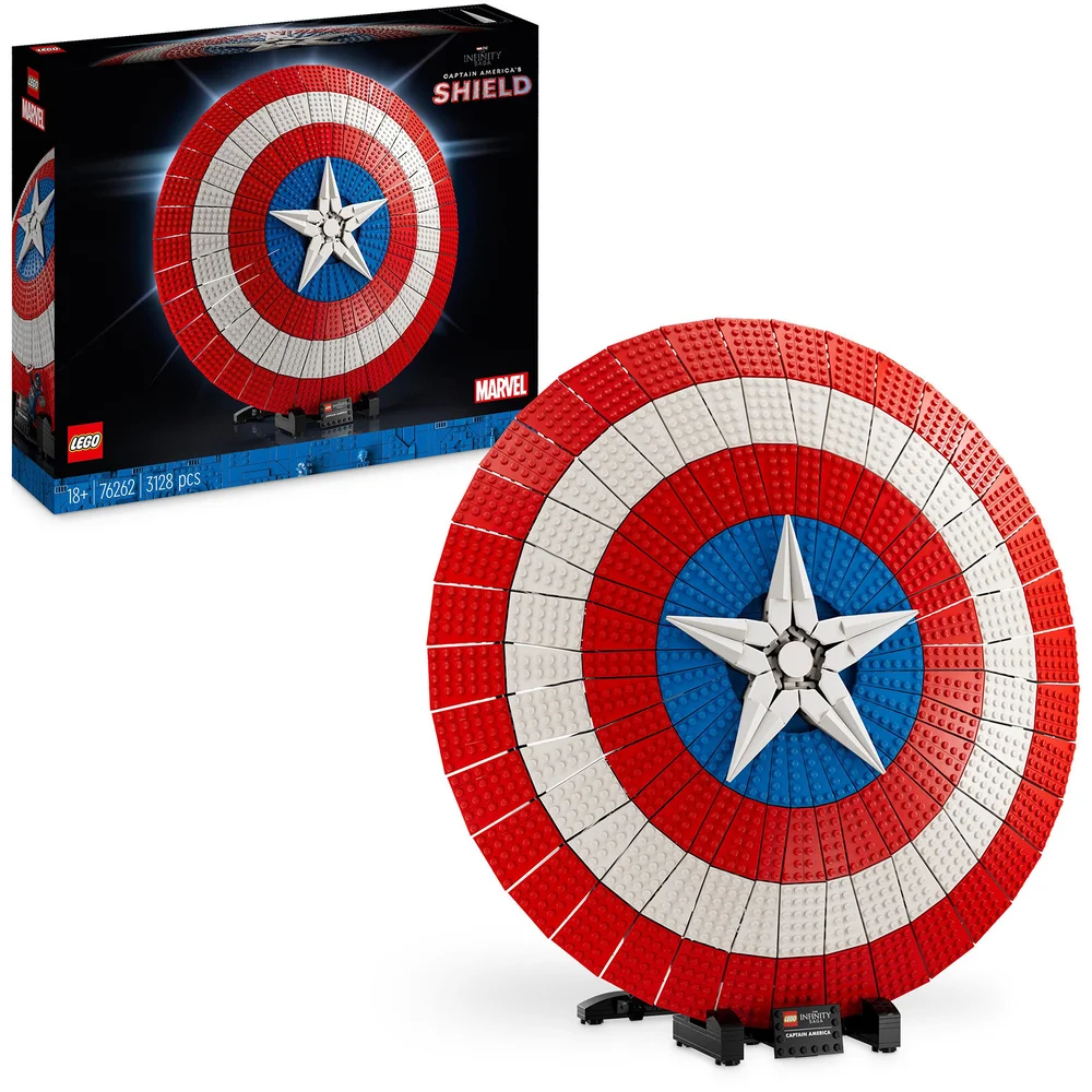 LEGO Marvel Captain America's Shield Set 76262 Afbeelding 1